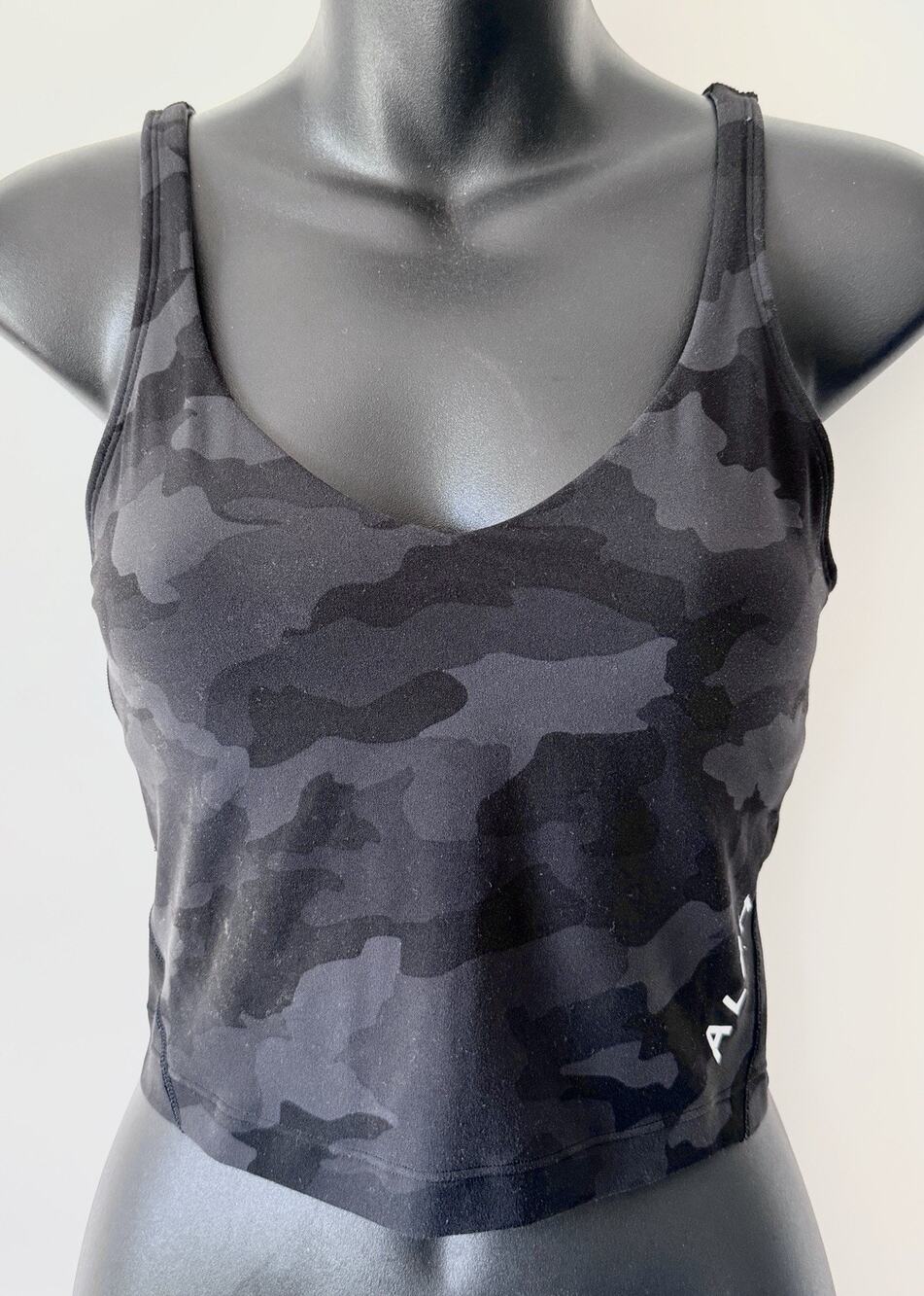 Lululemon Black Gray Camo Hawaii Exclusive Aloha Align Tank Womens Size 6 Yoga